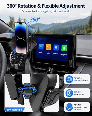 Phone Holder for Toyota Corolla 2019-2026 & Corolla Cross 2022-2026 in Kuwait