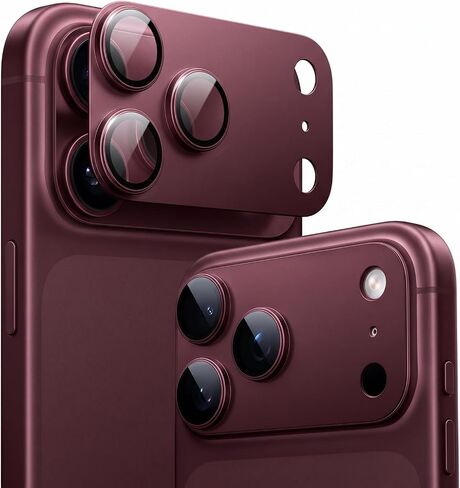TORRAS for iPhone 18 Pro Max Camera Lens Protector, Burgundy, 1 Pack in Kuwait