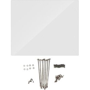 Clear Acrylic Overlock Computer Case DIY Stand for ATX Motherboard Easy Installation Cooling Performance Test or Game in Saudi Arabia