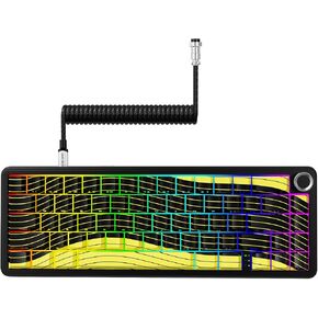 ATTACK SHARK X65 PRO HE 8K Rapid Trigger Magnetic Gaming Keyboard, Red in Saudi Arabia