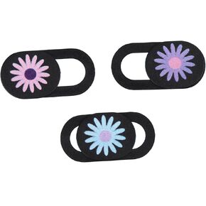 3pcs Webcam Privacy Cover Slider Laptop Camera Lens Protector for Desktop Tablet Pc, Ultra-Thin Privacy Camera Cover Set Compatible Computers and Smartphones Random Color in Saudi Arabia