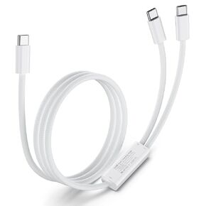 USB C to Dual USB C 140W Max Charging Cable, USB C Splitter 4.9ft in Saudi Arabia