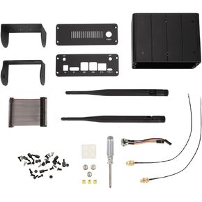Mini Computer Case, Stable Aluminum Alloy Cooling Case Perfectly Fit with Camera Holder for Nano Kit in Saudi Arabia