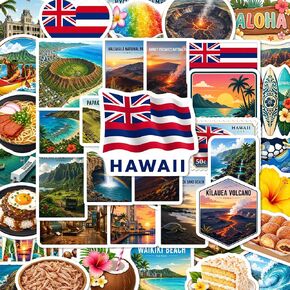 BEATRI Maryland Stickers 50Pcs Waterproof Vinyl Travel Map State Decor in Saudi Arabia
