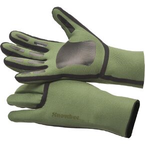 SNOWBEE SFT Neoprene Gloves, 100% Waterproof Seamless Fishing Gloves, 1 mm 4-Way Stretch CR Neoprene with Silicone Grip Palm in Saudi Arabia