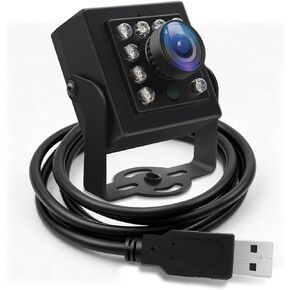 كاميرا عين السمكة USB 1080P رؤية ليلية ونهارية للكمبيوتر in Kuwait