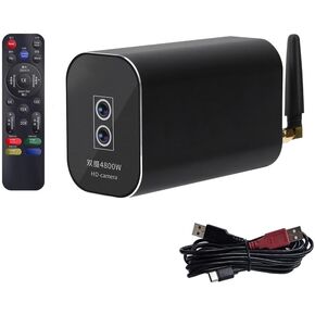 48MP Webcam with Remote Controling Autofocus Vertical Horizontal Mounting 20x Magnification for Studio Use in Saudi Arabia