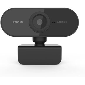 1080P Full HD Web Camera with Microphone USB Cam for PC Computer Mac Laptop Desktop Mini in Kuwait