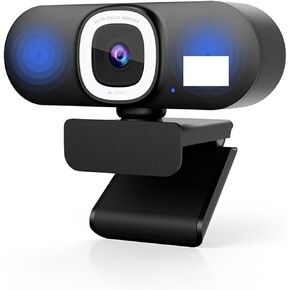 V32AFL 4K HD Webcam with Microphone Auto-Auto-Framing Web Camera with Adjustable Fill Light &Privacy Protection in Kuwait