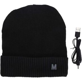 LIANGLIDE Heated Hat - Rechargeable Electric Warm for Fishing, Skiing, Motorcycling (Black Border) in Saudi Arabia