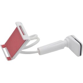 Happyyami Gooseneck Phone Tablet Stand Adjustable PVC Desk Holder White in Kuwait