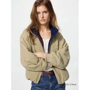 Uniqlo Fleece Lined Stand Blouson in Kuwait