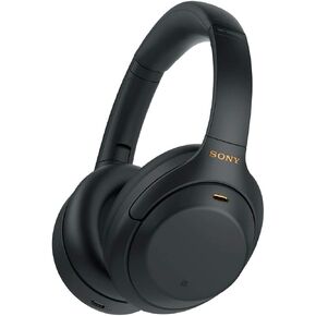Sony WH-1000XM4 Wireless Premium Noise Canceling Overhead Headphones with Mic for Phone-Call and Alexa Voice Control, Black WH1000XM4 in Saudi Arabia