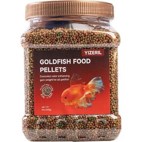 Floating Goldfish Food Pellets, 1.5mm, Pond Fish Food, 12 oz in Kuwait