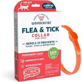 Wondercide Cat Collar - Flea & Tick Repellent - Up to 4 Months Protection in Kuwait