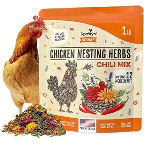 Roosty's Chicken Nesting Herbs Chili Mix, Coop Refresher, 16oz in Saudi Arabia