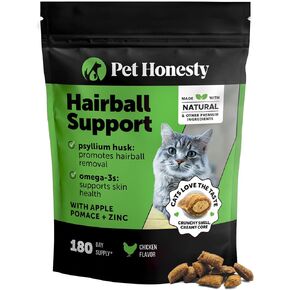 Pet Honesty Vet Backed Hairball Remedy Lickable Puree, Salmon, 20 Ct in Saudi Arabia