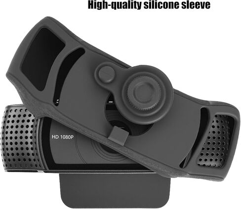 Flexible Webcam Protectors Cover with AntiScratch Surfaces Texture for C922x Camera Models Webcam Protective Case with Privacy Cover in Saudi Arabia