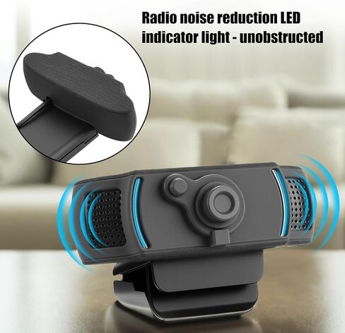 Flexible Webcam Protectors Cover with AntiScratch Surfaces Texture for C922x Camera Models Webcam Protective Case with Privacy Cover in Saudi Arabia