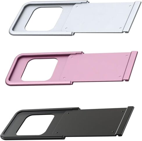 3Pcs Laptop Tablet Phone Webcam Cover Aluminum Alloy Privacy Shield in Saudi Arabia