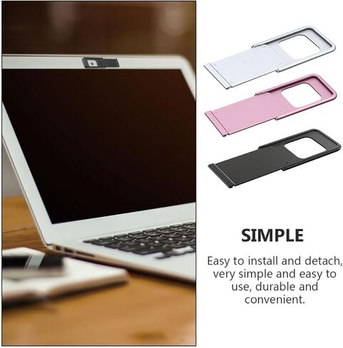 3Pcs Laptop Tablet Phone Webcam Cover Aluminum Alloy Privacy Shield in Saudi Arabia