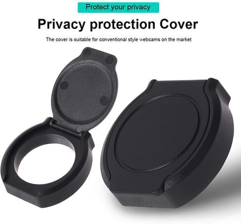 Webcam Cover Black Shutter Slider Privacy Camera Cover for Computer Laptops Lens Webcam for with Microphone in Saudi Arabia