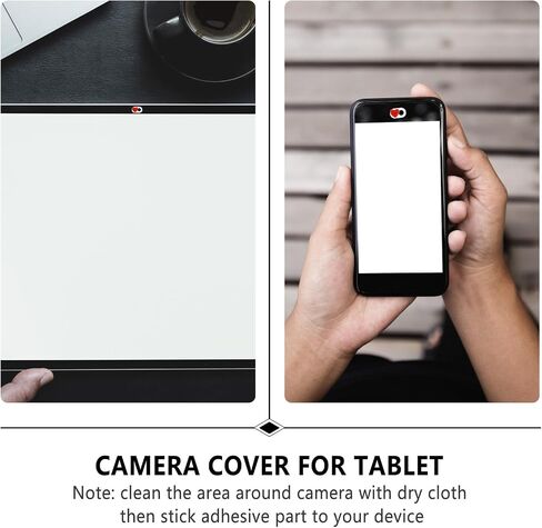 2 Pcs Heart Pattern Webcam Cover Slide for Computer Privacy in Saudi Arabia