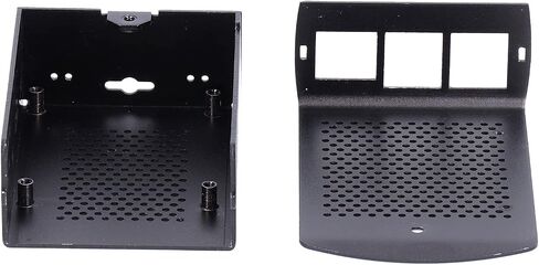 Chrees Aluminum Alloy Cooling Case for 2 3 B with Heat Dissipation Fan Enclosure and Mounting Fasteners (with Fan) in Saudi Arabia