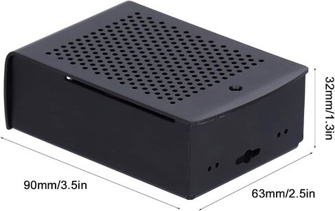 Chrees Aluminum Alloy Cooling Case for 2 3 B with Heat Dissipation Fan Enclosure and Mounting Fasteners (with Fan) in Saudi Arabia