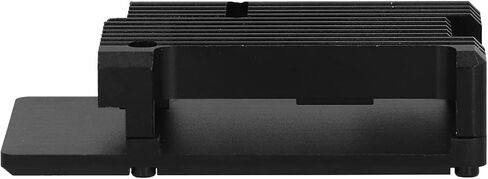 Case for Pi 3 Model B Black Aluminum Alloy Anodic Oxidation CNC Shell Enclosure with Thermal Silicone Hex Wrench Screws Set in Saudi Arabia