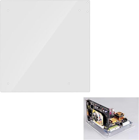 Fashionable Acrylic Frame Overlock Computer Case Base for ITX Motherboard Testing in Saudi Arabia