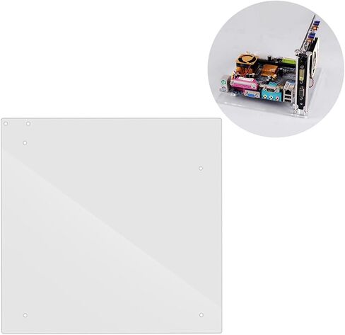 Fashionable Acrylic Frame Overlock Computer Case Base for ITX Motherboard Testing in Saudi Arabia