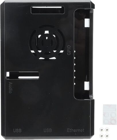 ABS Protective Case for 4 Model B with Cooling Shell with Non-Slip Pads (#1) in Saudi Arabia