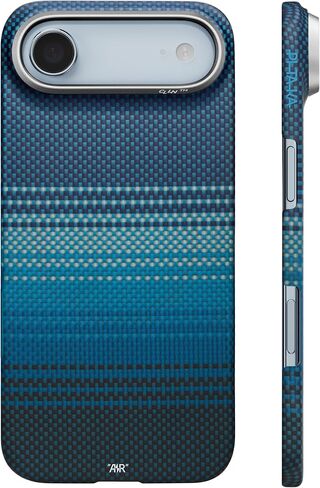 pitaka for iPhone Air Case with Caseless Touch Feeling, Black/Grey(Twill) in Saudi Arabia