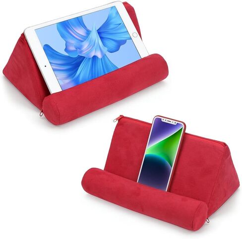 tablet pillow holder, 2PCS Multi Angle Soft Tablet Stand 9.6x6.5x4.7in in Saudi Arabia