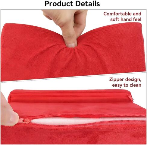 tablet pillow holder, 2PCS Multi Angle Soft Tablet Stand 9.6x6.5x4.7in in Saudi Arabia