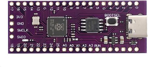 Ultimate Pico RP2040 Dual-Core Cortex-M0+ Development Board Module for DIY Projects 16MB Purple in Saudi Arabia
