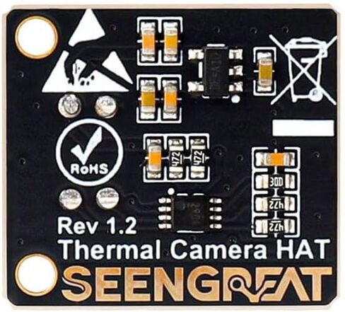 MLX90642-D45 Thermal Imaging Sensor, 32x24 IR Array with I2C Interface for Raspberry Pi, HVAC, Smart Home - Low-Cost High Accuracy Temperature Measurement in Saudi Arabia