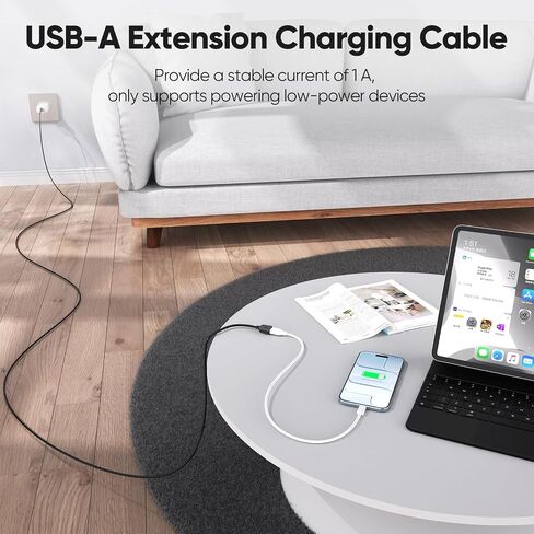 USB Extension Cable 20 ft, Long USB 3.0 Extender Cord 5Gbps Data Transfer in Saudi Arabia