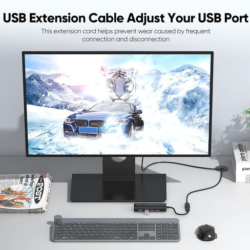 USB Extension Cable 20 ft, Long USB 3.0 Extender Cord 5Gbps Data Transfer in Saudi Arabia