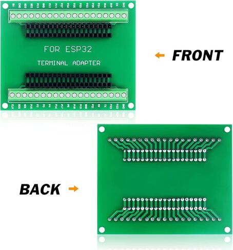 2pcs ESP32 WiFi Development Board with 2pcs Breakout Board (38PIN) in Saudi Arabia