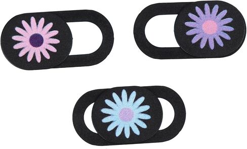 3pcs Webcam Privacy Cover Slider Laptop Camera Lens Protector for Desktop Tablet Pc, Ultra-Thin Privacy Camera Cover Set Compatible Computers and Smartphones Random Color in Saudi Arabia