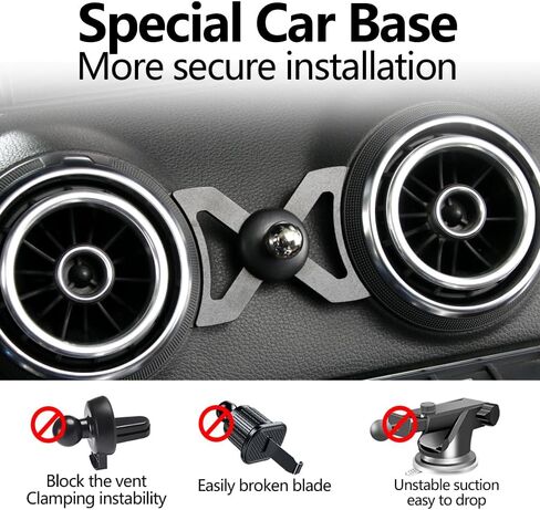 Car Magnetic Phone Mount for Audi A3 S3 RS3 2014 2015 2016 2017 2018 2019 2020 Auto Interior Accessories Best Cellphone Holder Mobile Cradle Cell Phones Navigation Charging Screen Magnet Stand in Saudi Arabia