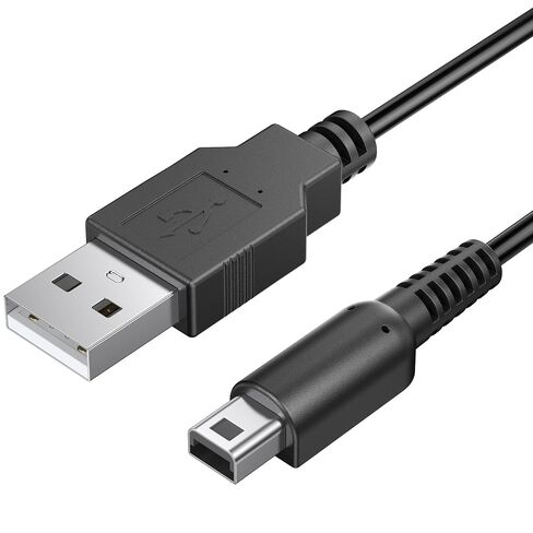 Wanme 2 Pack Charger for Nintendo New 3DS XL/3DS/New 2DS XL/New 2DS Charger Cable, 3.9 FT USB Power Charging Cord Adapter Compatible with Nintendo 3DS XL/ 3DS/2DS XL/2DS/DSi (2) in Saudi Arabia