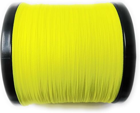 Reaction Tackle Braided Fishing Line - Pro Grade Power Performance for Saltwater or Freshwater Fish - Colored Fishing Line Braid for Extra Visibility in Saudi Arabia