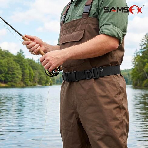 SAMSFX 1.5" Fishing Wader Belt Adjustable Wading Belts for Surf Casting Kayak Fishing Accessories Waders Straps in Saudi Arabia