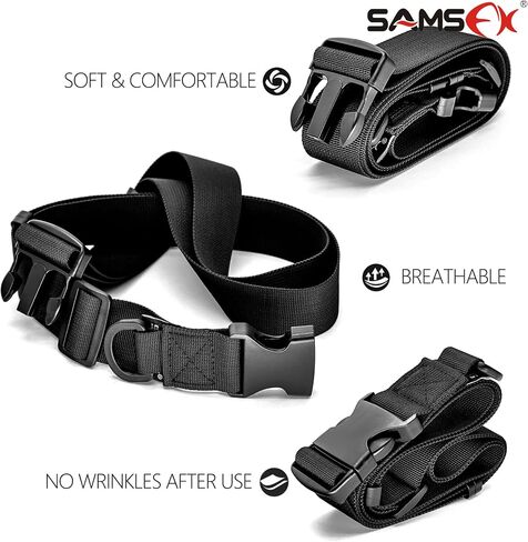SAMSFX 1.5" Fishing Wader Belt Adjustable Wading Belts for Surf Casting Kayak Fishing Accessories Waders Straps in Saudi Arabia