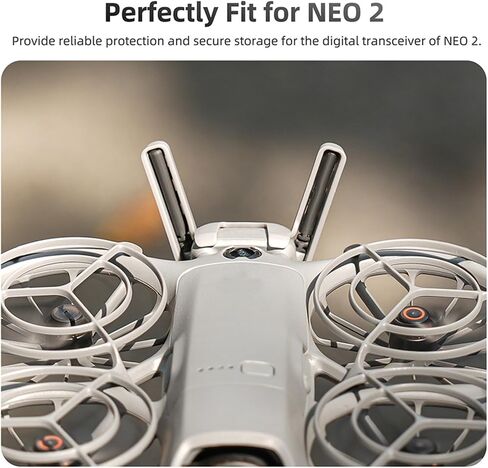 Video Transmission Module Antenna Protective Cover Compatible with DJI NEO 2, Anti-Collision Tail Antenna Protector, Quick-Release Storage Cap Protection Guard for DJI NEO 2 Accessory in Saudi Arabia