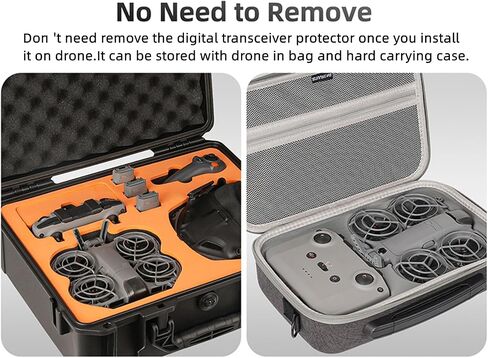 Video Transmission Module Antenna Protective Cover Compatible with DJI NEO 2, Anti-Collision Tail Antenna Protector, Quick-Release Storage Cap Protection Guard for DJI NEO 2 Accessory in Saudi Arabia