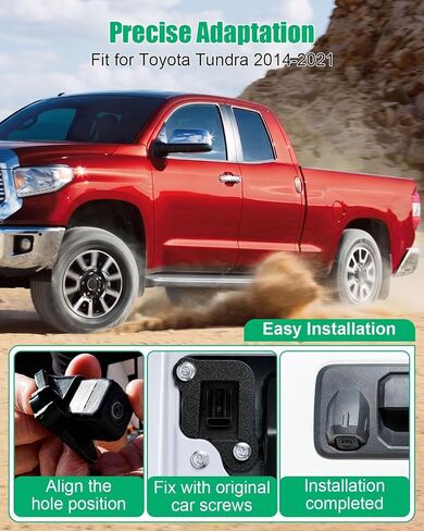 دعامة تثبيت الكاميرا الاحتياطية للرؤية الخلفية مناسبة لسيارة Toyota Tundra 2014-2021 in Kuwait